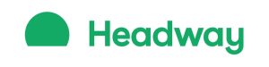 Headway Logo, A Green Semi-Circle And Green Text