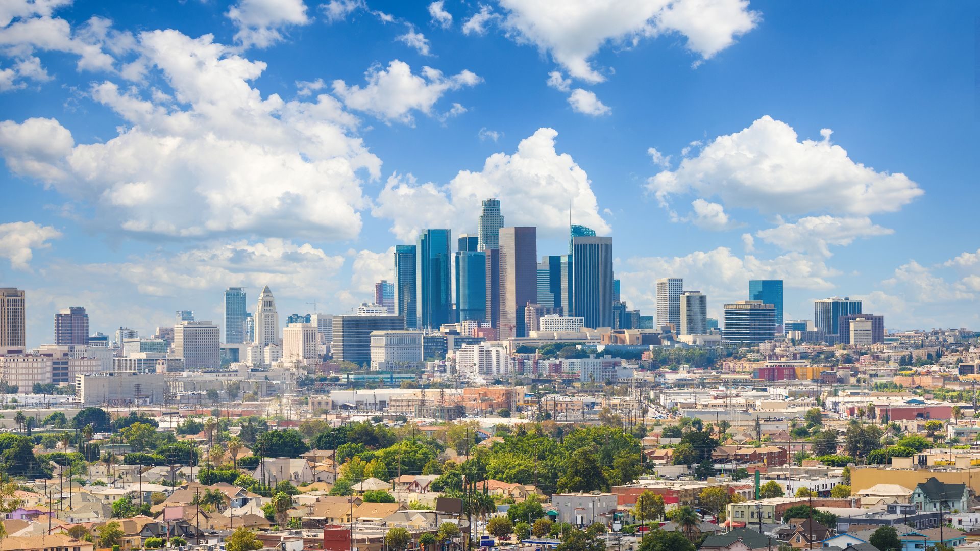 Los Angeles, California skyline